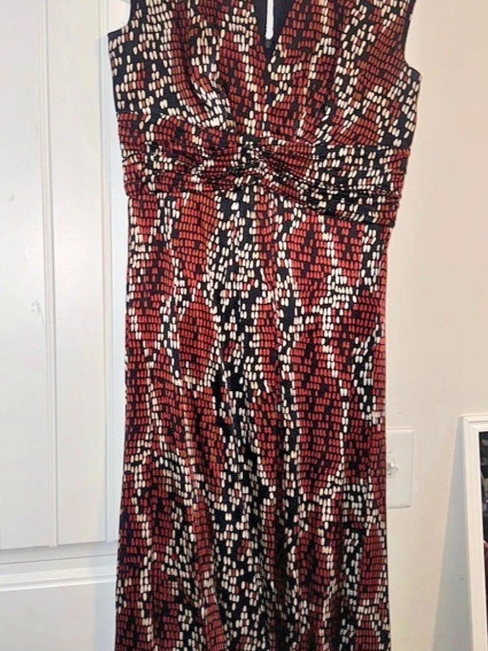 White House Black Market Midi Dress Size 8 Like New
